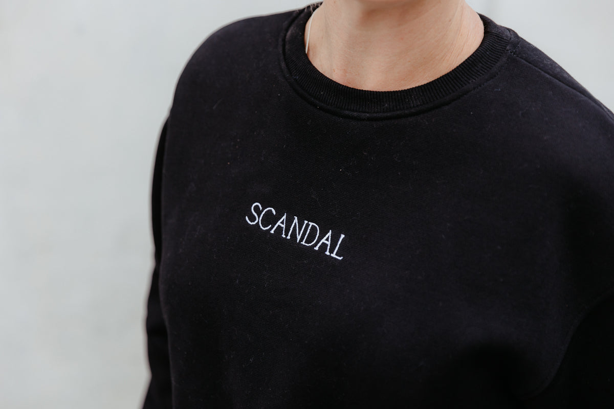 Scandal Oversized Crew Neck