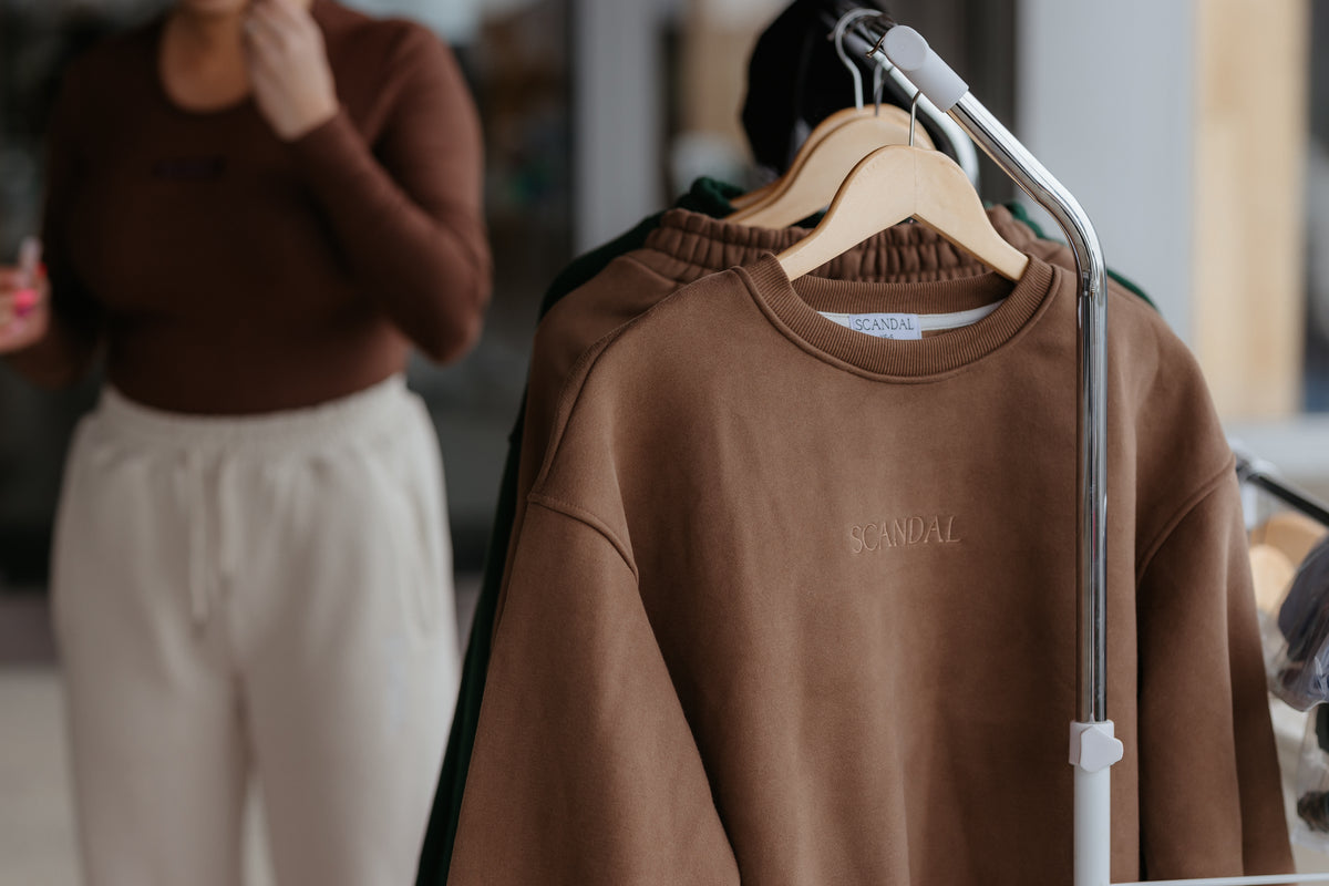 Scandal Oversized Crew Neck